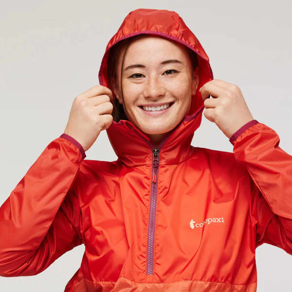 Veste COTOPAXI TECA HALF-ZIP WINDBREAKER W FIESTY