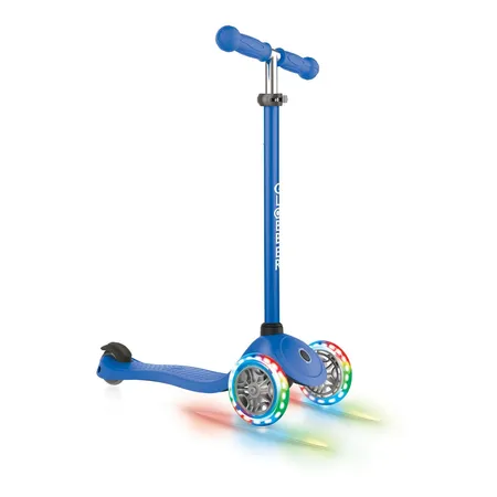 Authentic Sports Globber Primo Lights dunkelblau, mit Leuchtrollen
