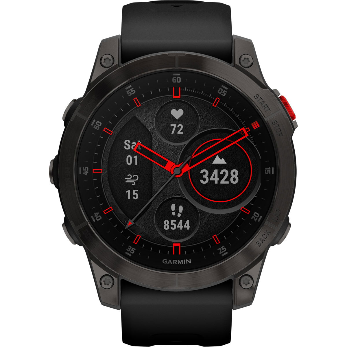 Garmin Epix 2 47 mm Sapphire GPS Pulsur