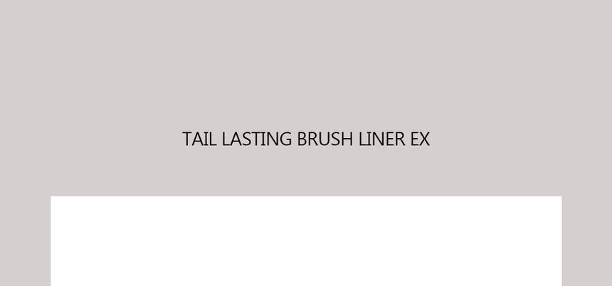 HOLIKA HOLIKA - Tail Lasting Brush Liner EX - 2 kleuren