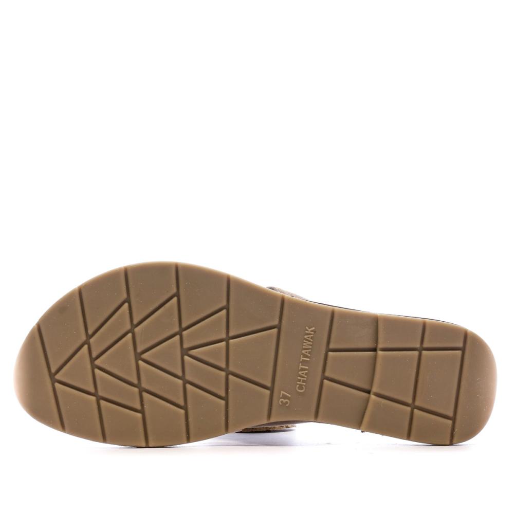 Chattawak Sandales Taupe Femme Chattawak Jojoba
