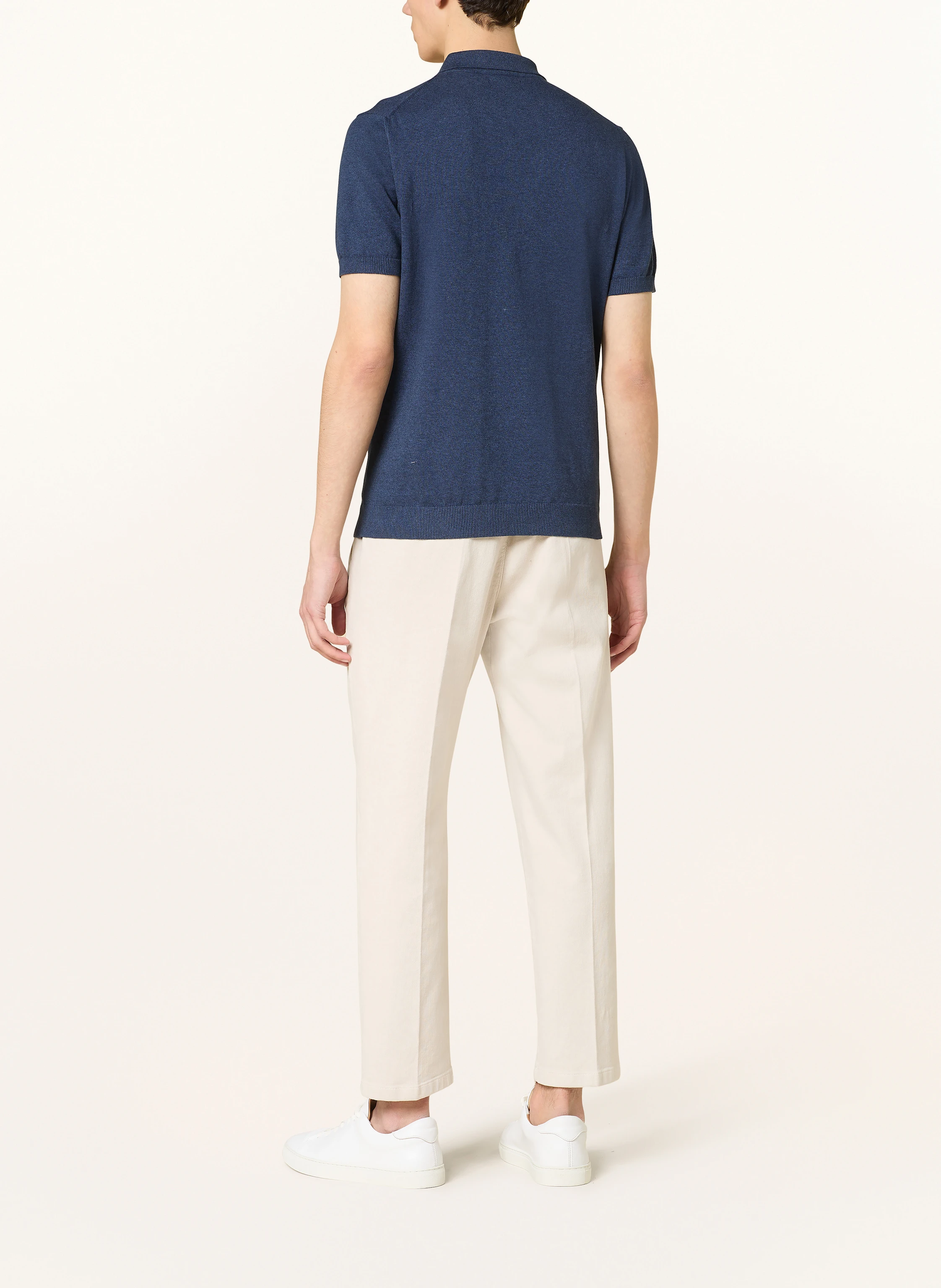 RAGMAN Strick-Poloshirt