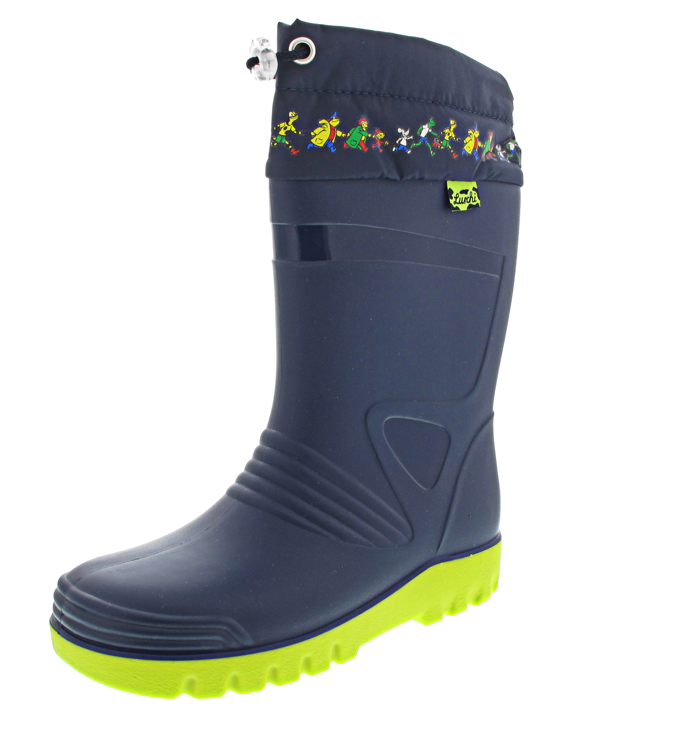 Lurchi Peer Gummistiefel blau