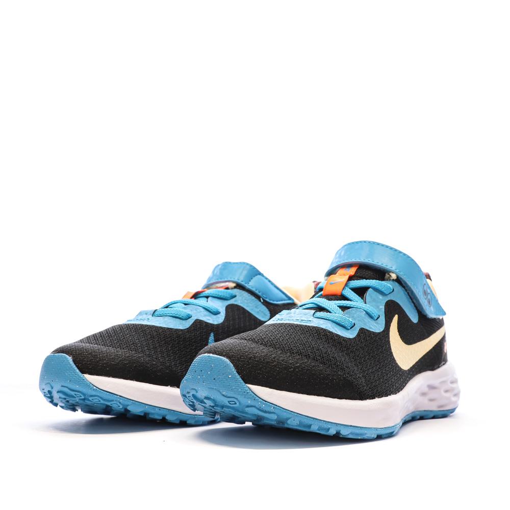 Nike Baskets Noir/Bleu Garçon Nike Revolution 6