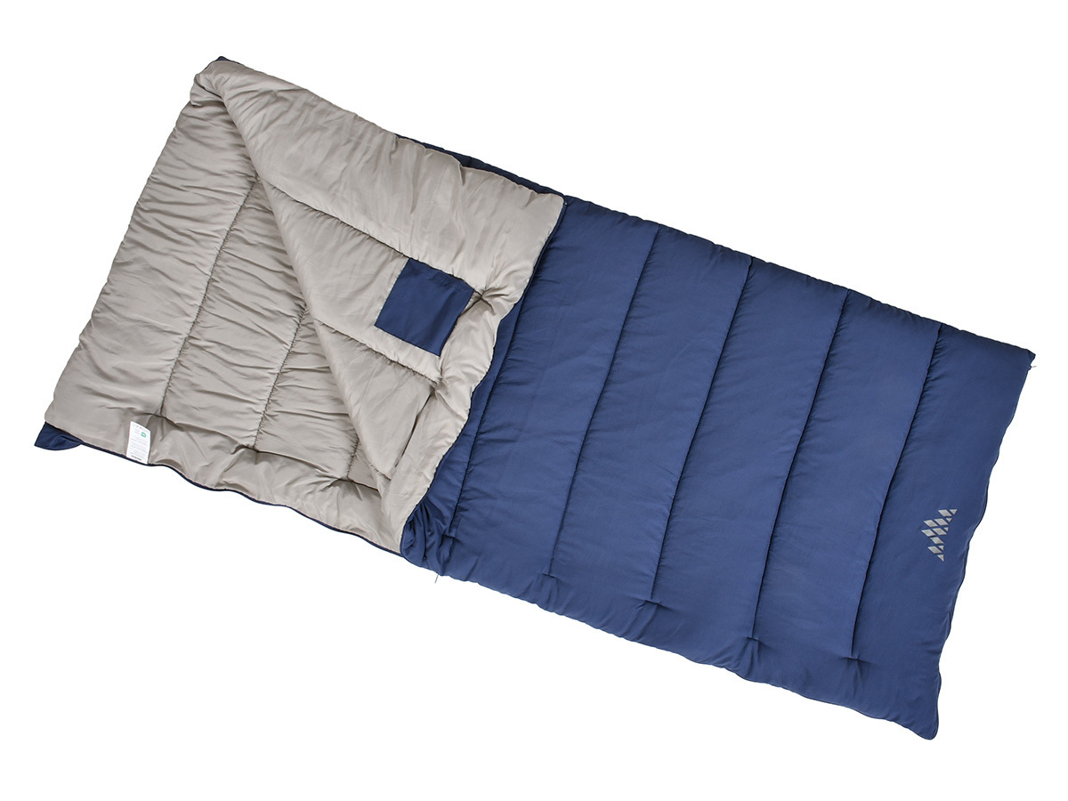 Obelink Sleepcozy Crown Blue slaapzak - 95 x 215 cm