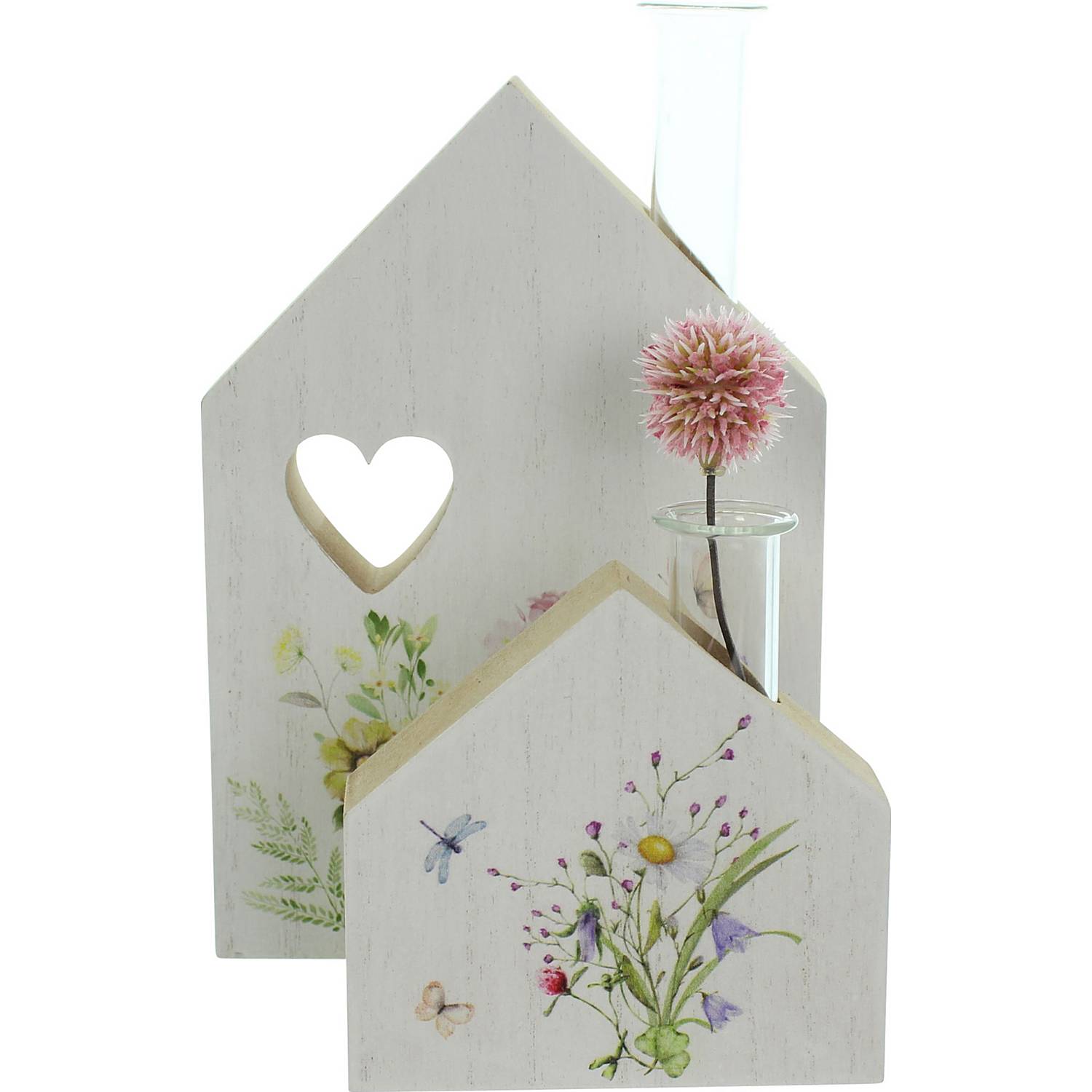 Haus mit Vase 