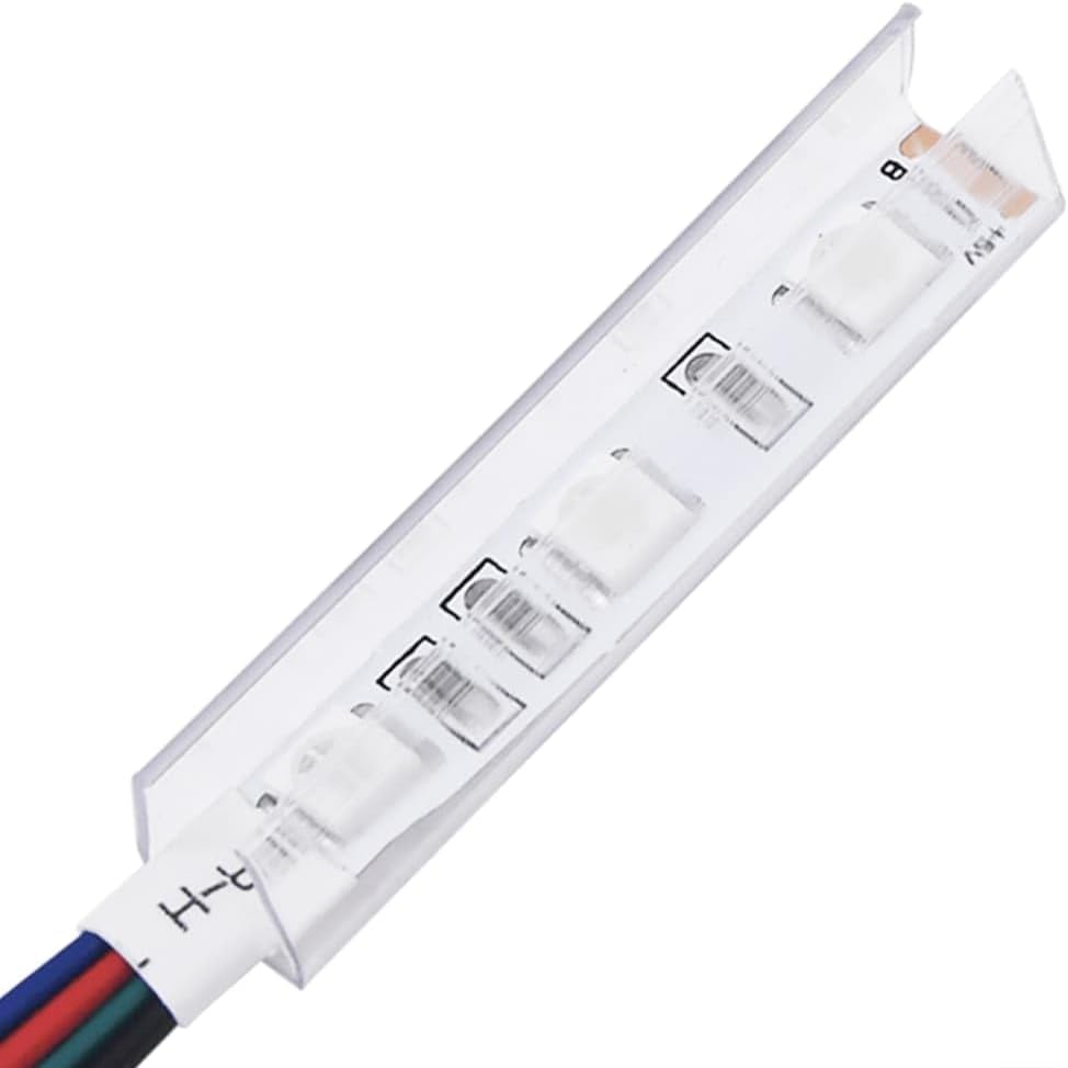 vidaXL Wohnwand 4-TLG., Schrankwand mit viel Stauraum, Anbauwand mit LED-Beleuchtung, Wandmontage Fernsehschrank Wohnzimmer Set Schrank, Sonoma-Eiche Holzwerkstoff