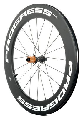 Paire de roues Progress Space Disc Blanc | 12x100/12x142 mm | Center Lock | Campagnolo