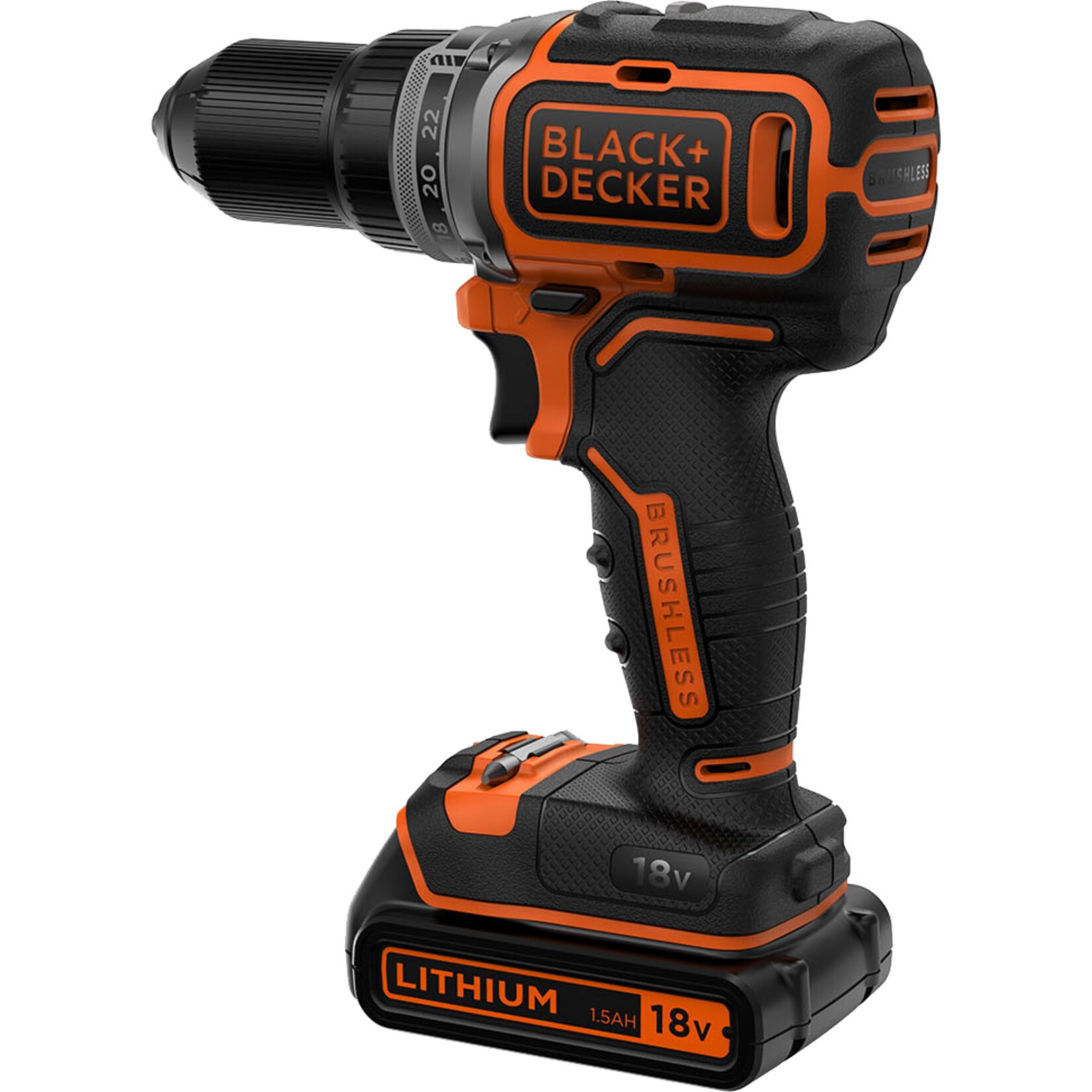 BLACK+DECKER Bohrschrauber Akku-Bohrschrauber BL186K, 18Volt