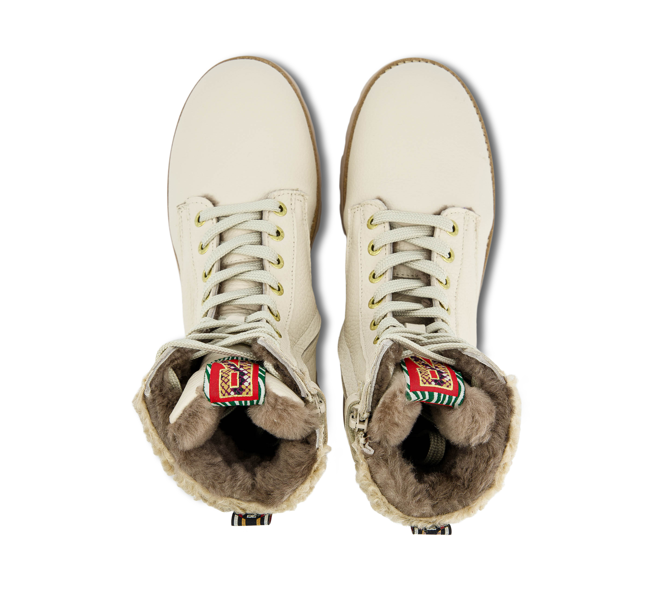 Red Rag Mid Cut Boot Laces