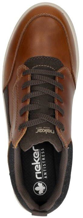 Rieker Veterschoenen Laag cognac