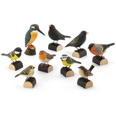 Amsel Lindenholz handgeschnitzt
