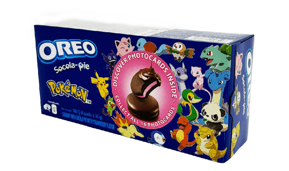 Pokémon Choco Pie Aardbeiensmaak 180g