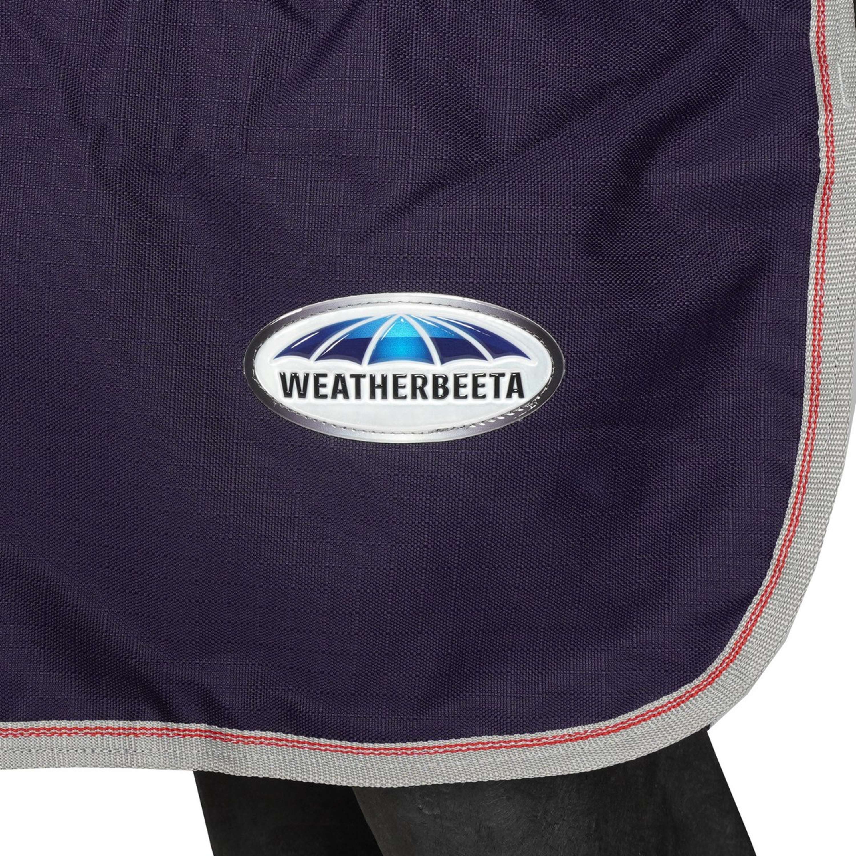 WeatherBeeta Uitrijdeken Essential Fleece Lined Quarter Navy/Zilver/Ro