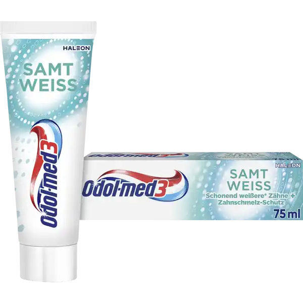 Samtweiss Zahncreme