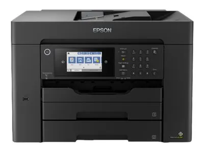 Epson WorkForce WF-7840DTWF - Multifunktionsprinter - farve - blækprinter - A3 (297 x 420 mm) (original) - A3 (medie) - op til 25 spm (udskriver) - 550 ark - 33.6 Kbps - USB 2.0, LAN, Wi-Fi(n), USB vært