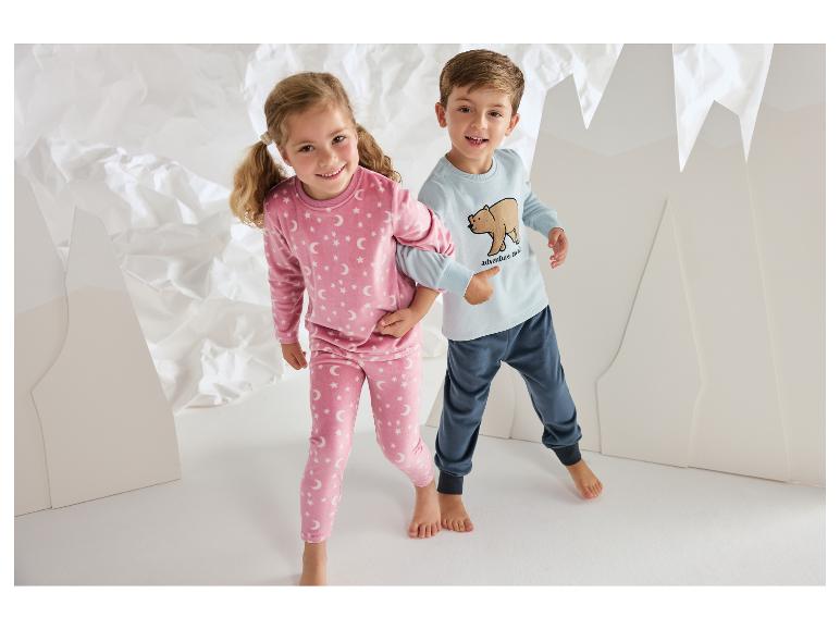 Pluche kinder pyjama