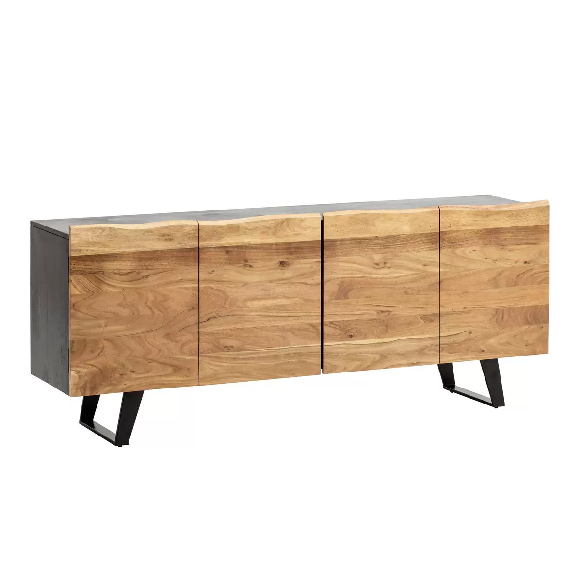 Sideboard Aveiro braun,schwarz