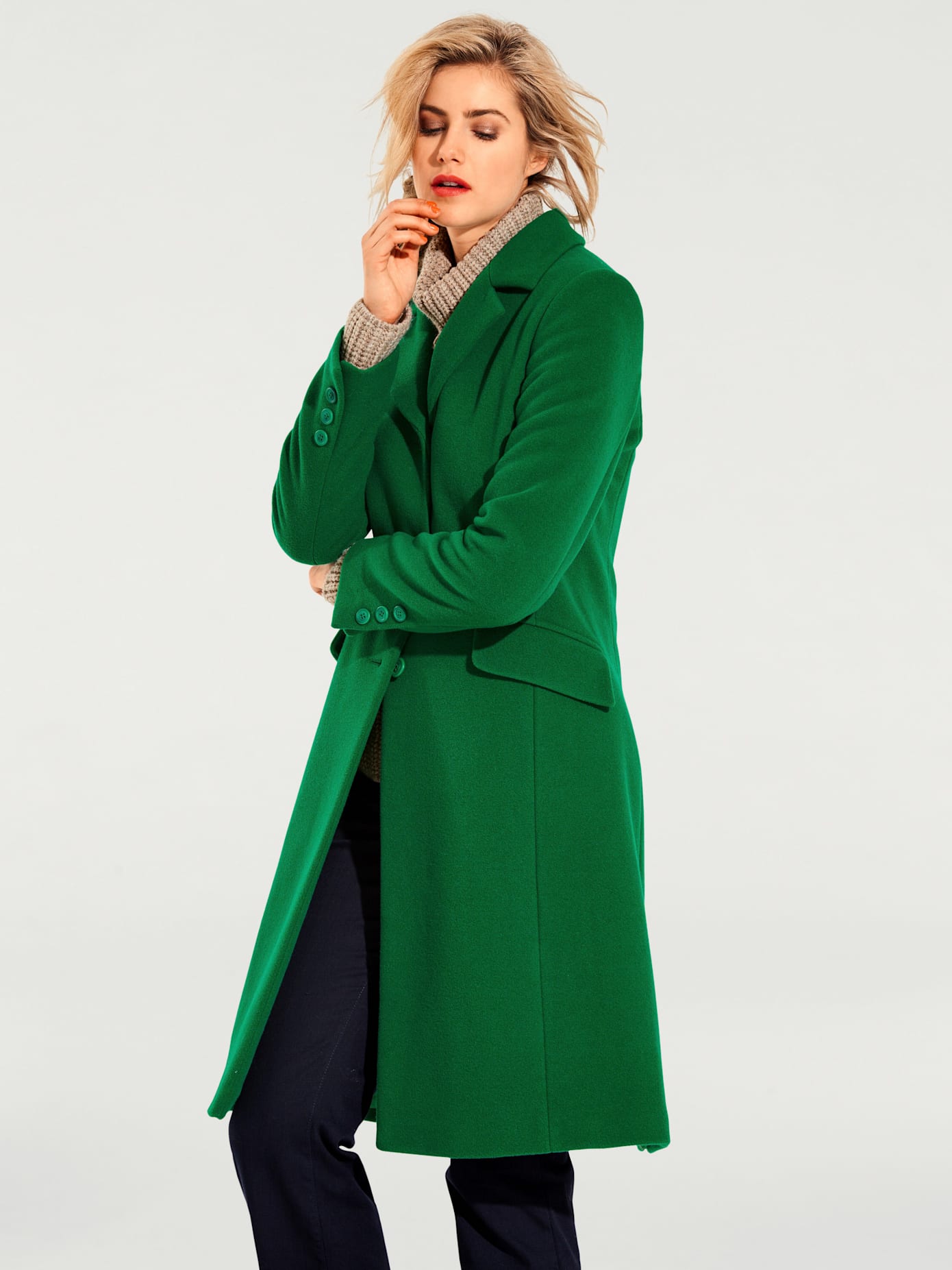 Manteau court classique