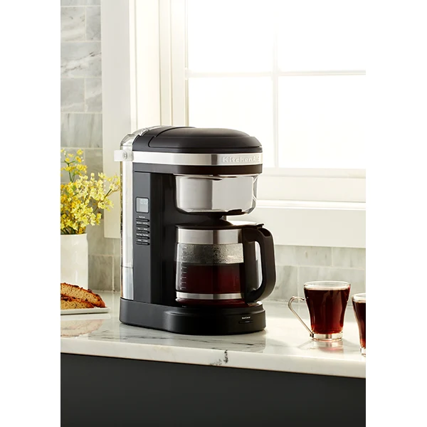 Machine à café électrique onyx 1,7 L 1100 W 5KCM1209EOB Kitchenaid