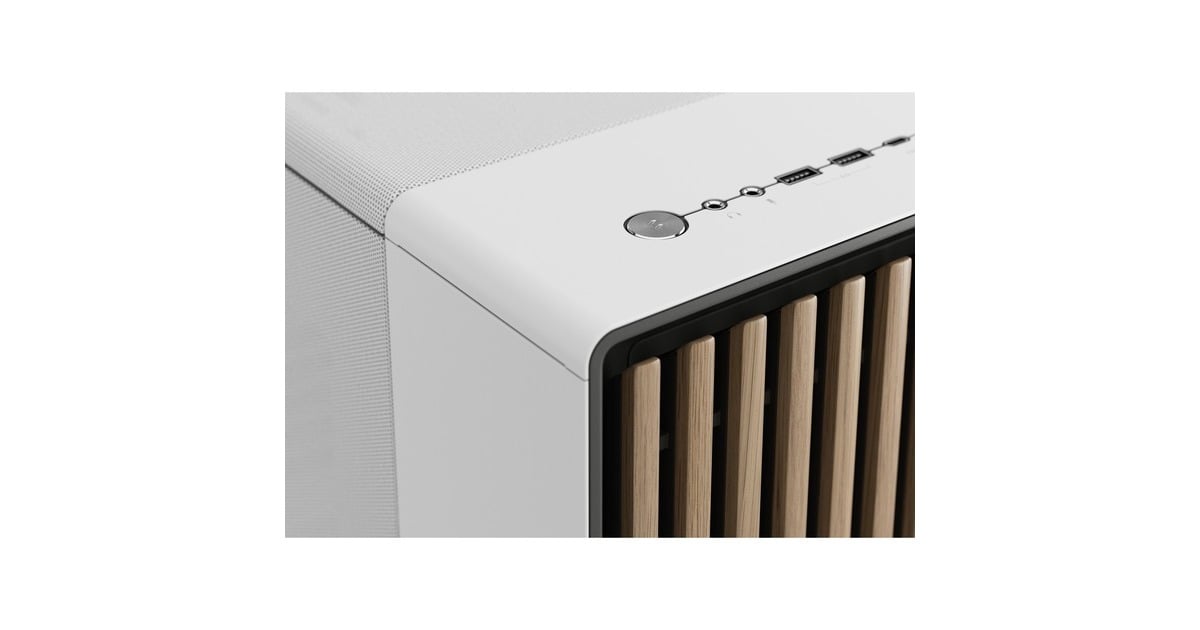 Fractal DesignNorth XL midi tower behuizing  (Wit | 2x USB-A | 1x USB-C)