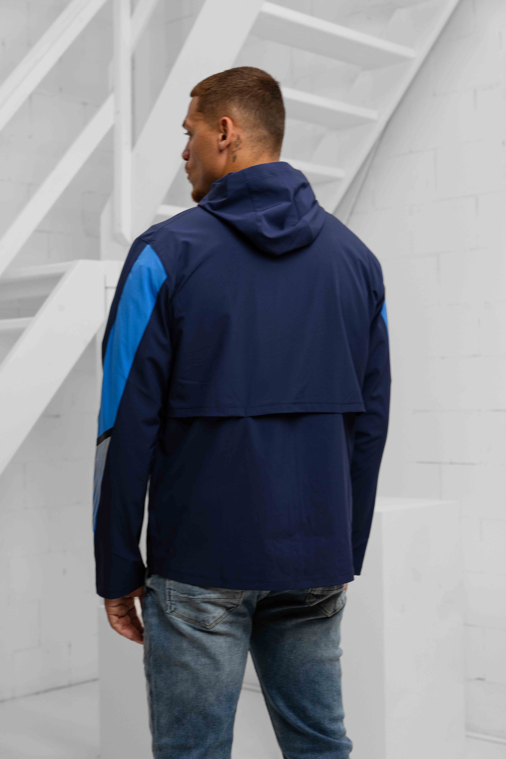 Under Armour Velociti Storm Jack Heren Donkerblauw