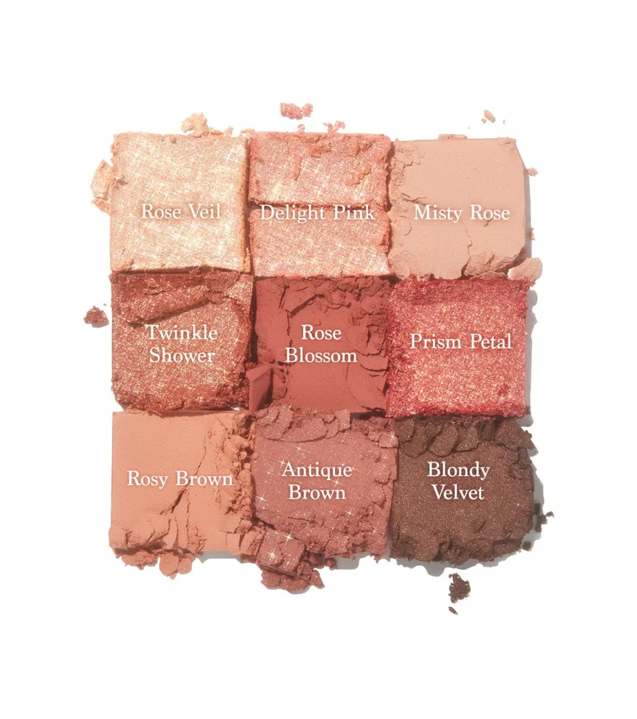Dasique - Paleta de Sombras - 02: Rose Petal