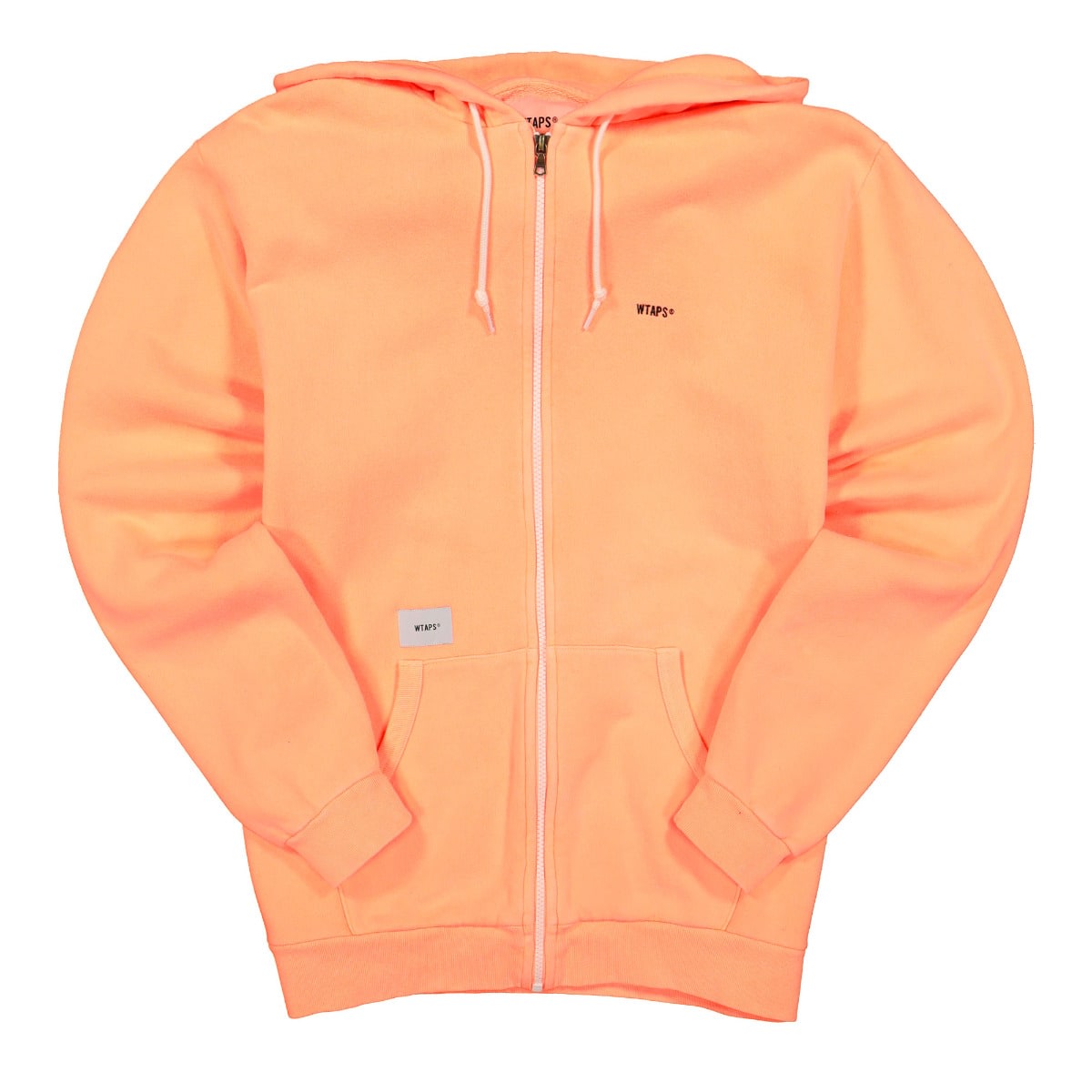WTAPS<br>Flat Zip Up Hooded Sweatshirt