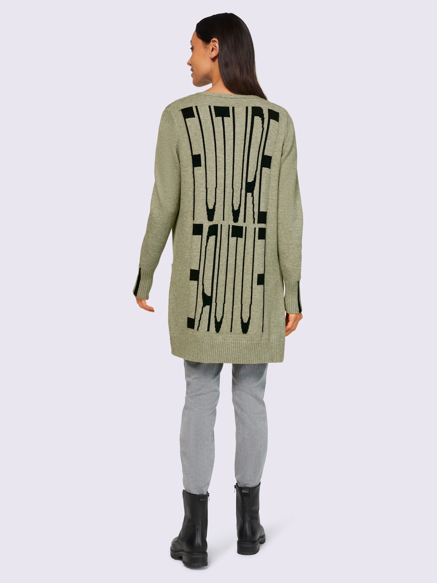 Veste en tricot tendance : pas de fermeture