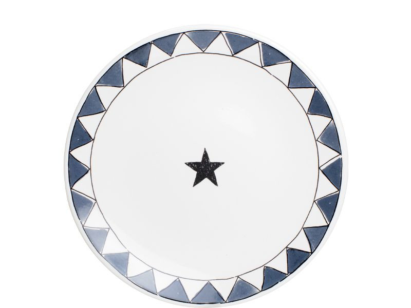 Ontbijtbord ø22 cm Star