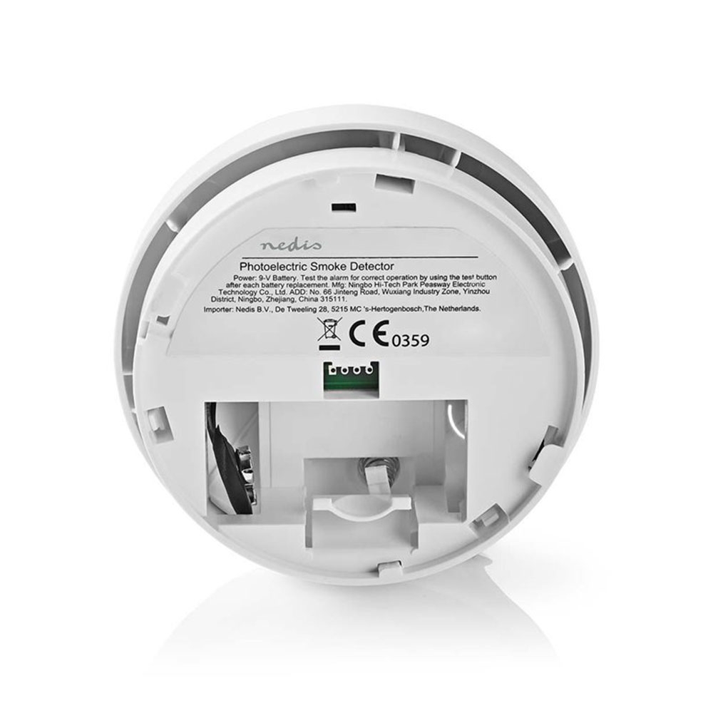 (85dB) Rauchmelder Feuer Alarm für Wand / Decken Montage Ø10.5cm