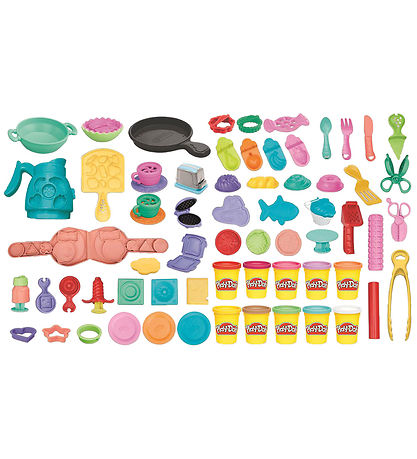 Play-Doh Knete - 50 Teile - Brunch Time Playset