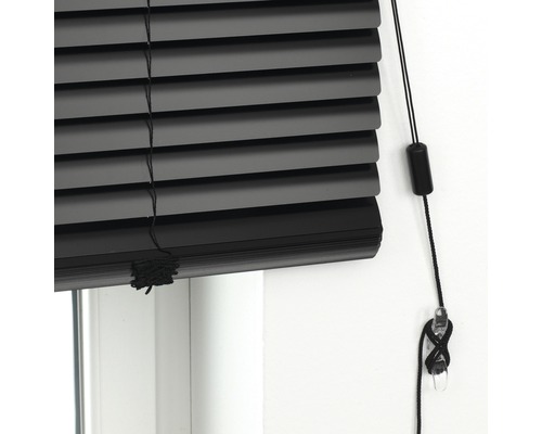 Soluna DIM-OUT aluminium jaloezie 40x170 cm zwart, met 20% meer lamellen voor betere verduistering