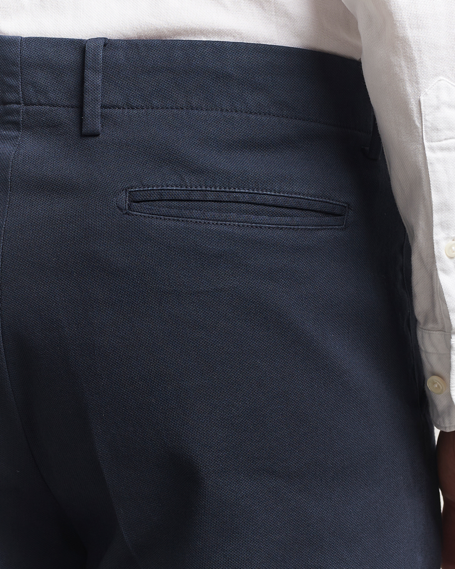 Boglioli Regular Fit Cotton Chinos Navy