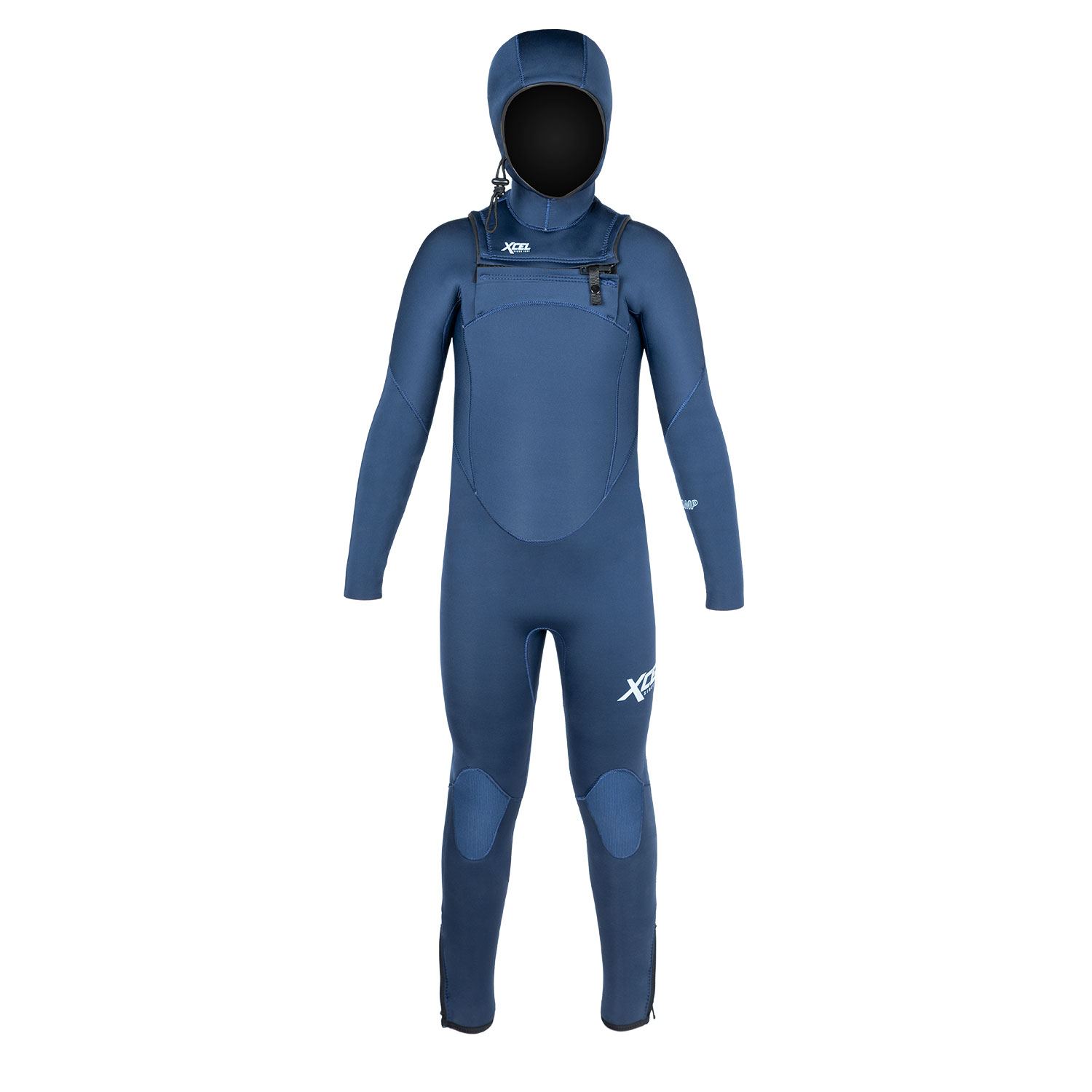 Xcel Youth Comp 5/4mm - Hooded/Cagoule Midnight Blue 10 ans