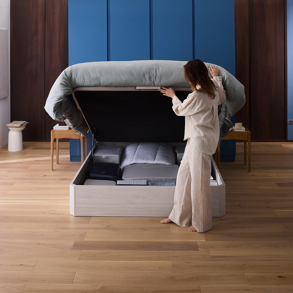 BULTEX<br>Base de cama com estojo, Space Up