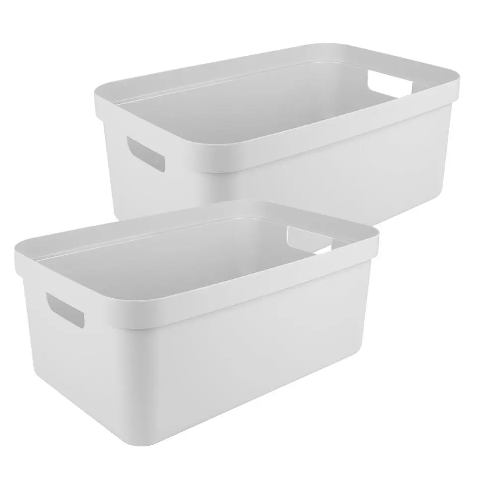 Sunware opbergbox Sigma - kunststof - 45L - wit