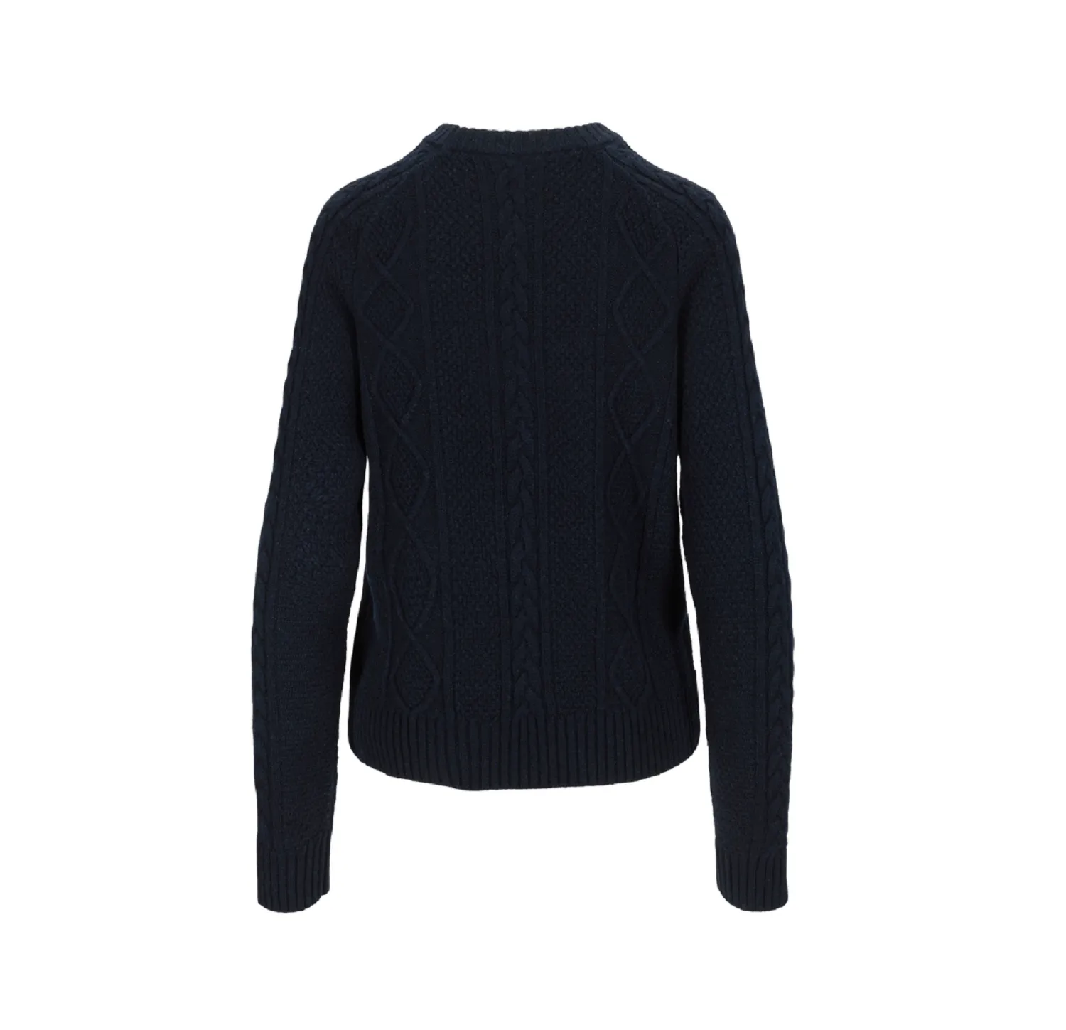 Tufte Wear W Robin Cable Sweater Sky Captain