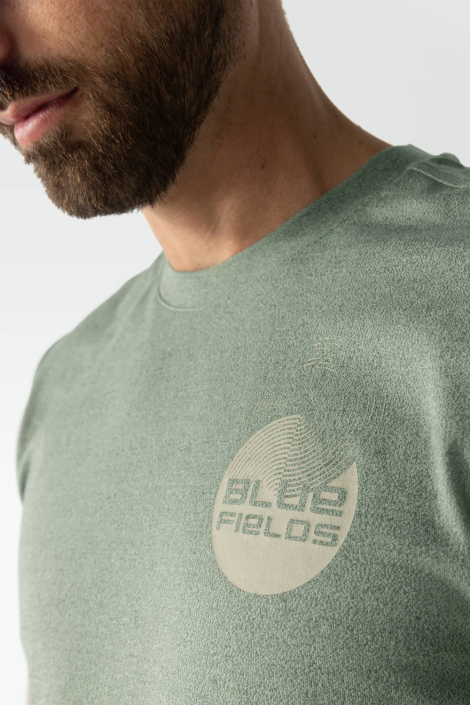 BlueFields groene heren t-shirt