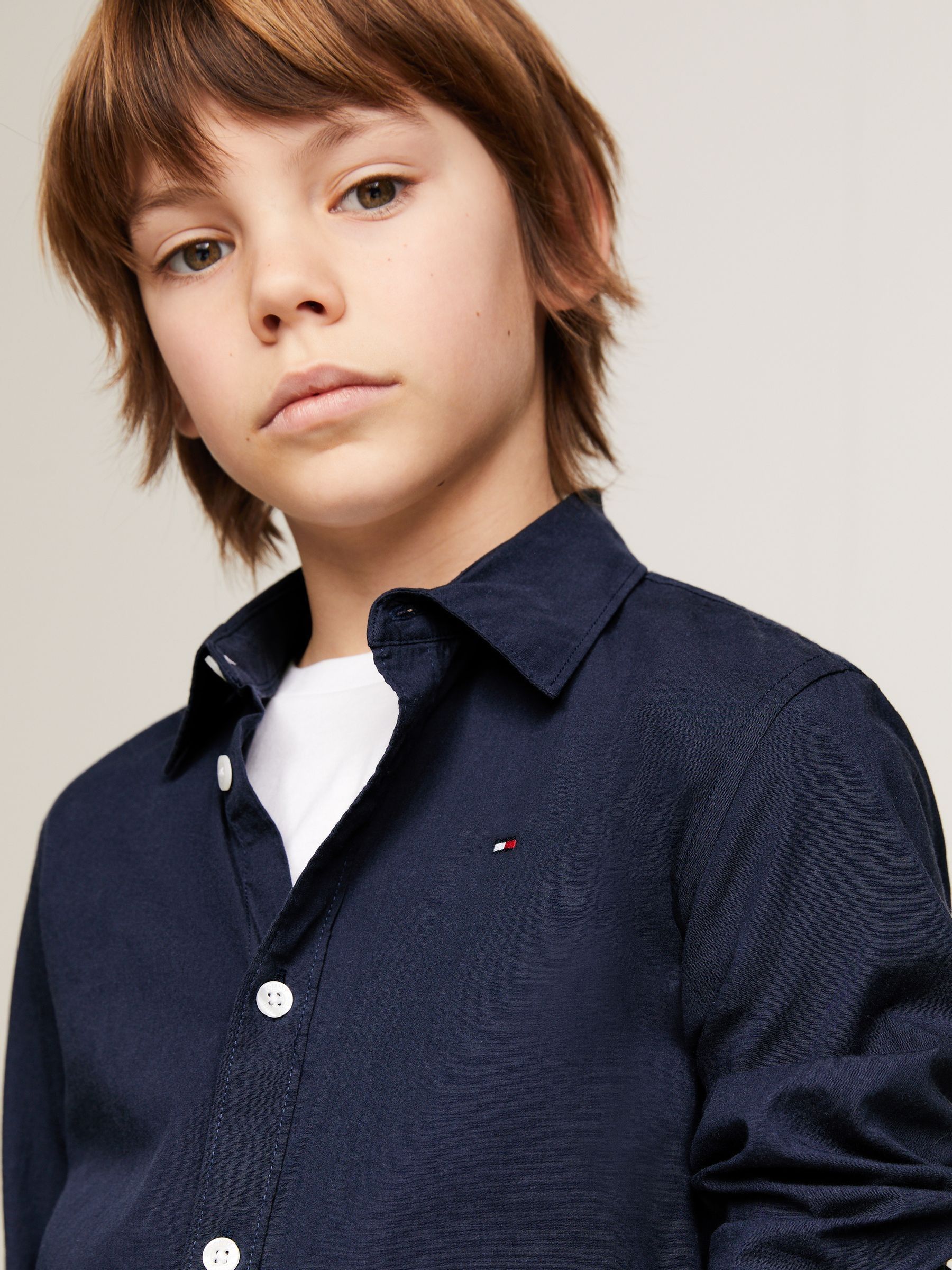 Tommy Hilfiger - Stretch-poplin overhemd