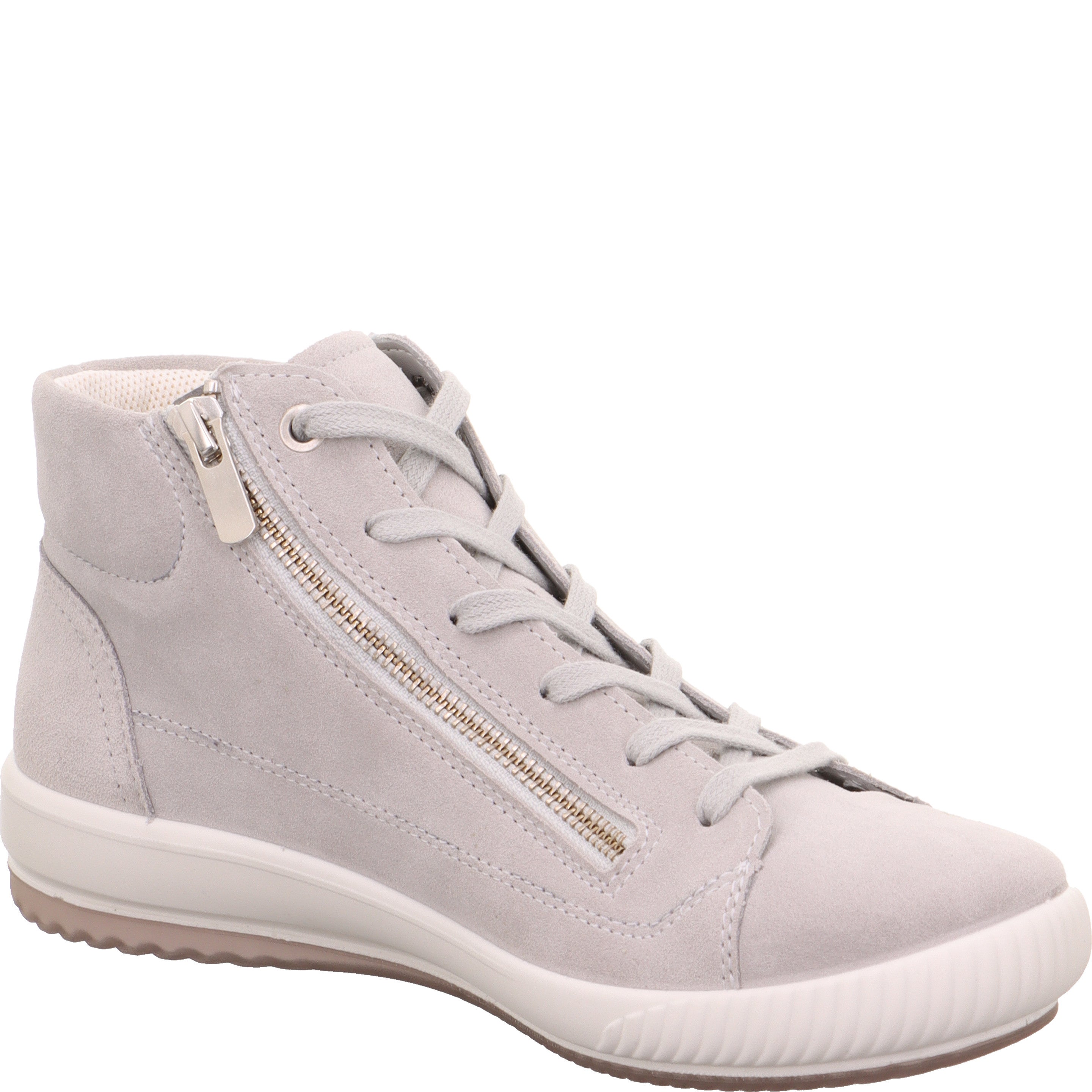 legero TANARO 5.0 Damen  Sneaker high mit Schnürung - Farbe: Aluminio - Größe: 9