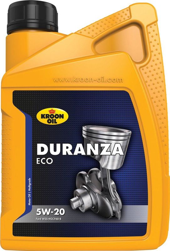 Kroon Oil - Duranza ECO - Motorolie - 5W20 - 1L