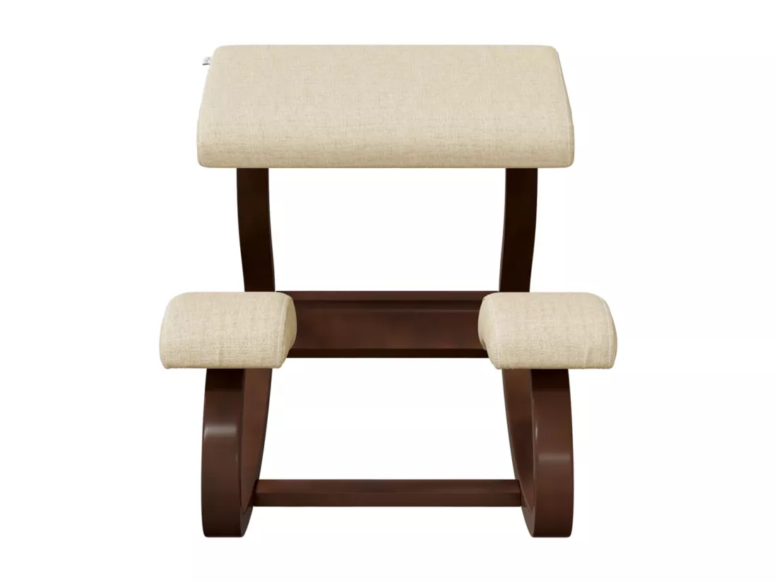 Chaise assis-genoux crème 48x71x51 contreplaqué de bouleau