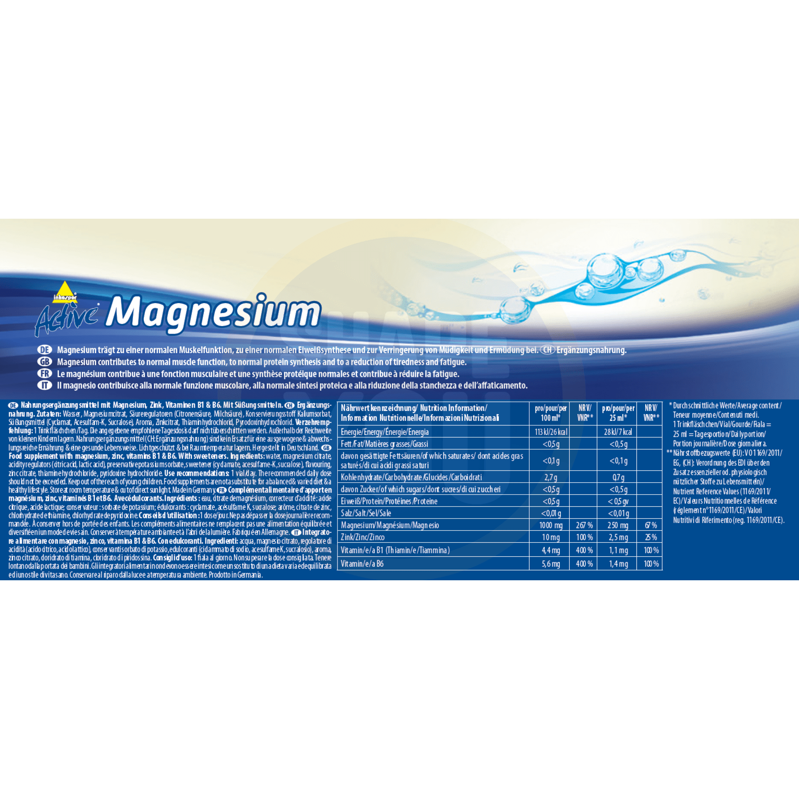 Active Magnesium (20x25ml)