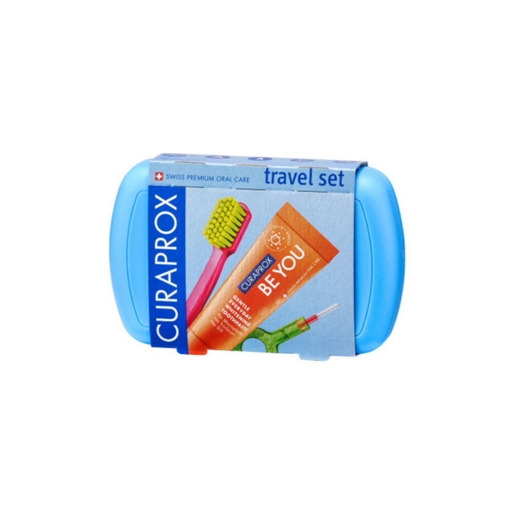 Curaprox Reisset Blauw1 set