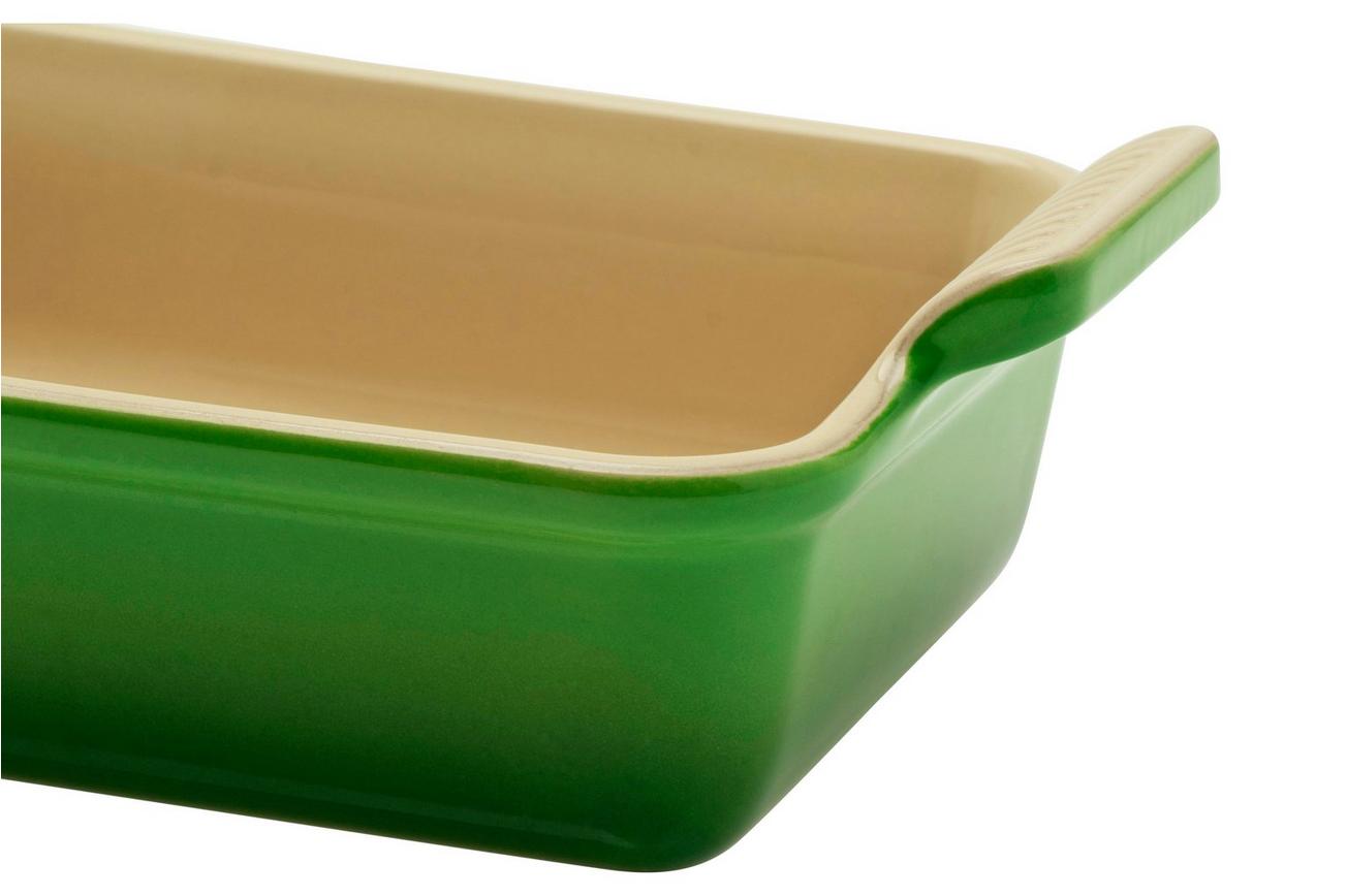 Le Creuset ovenschaal rechthoekig, 1,1L, 19 cm, groen