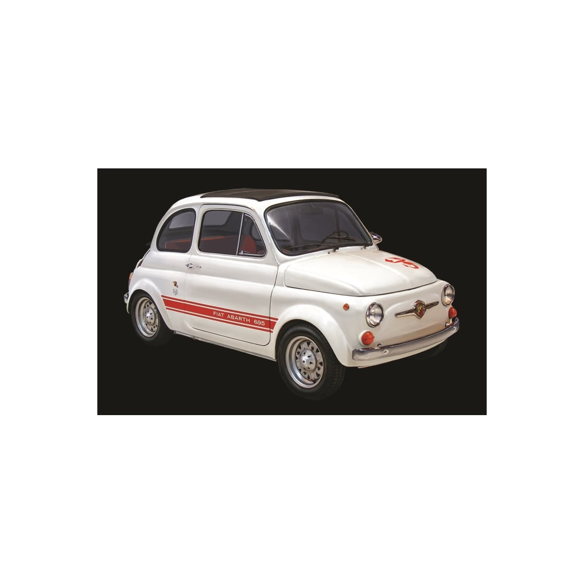 ITALERI 1:12 - Fiat Abarth 695SS/Assetto Corsa