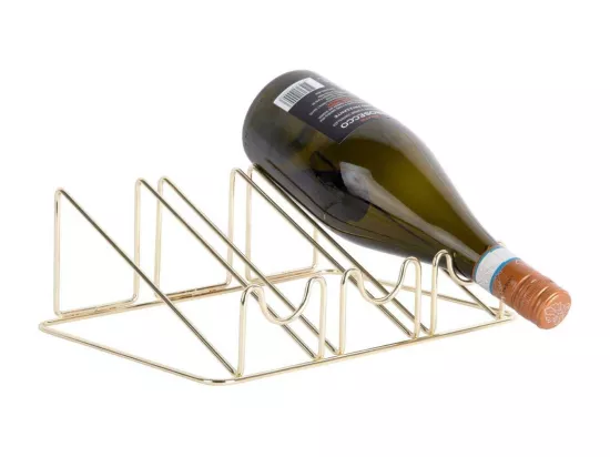 Support à bouteilles en métal Wired