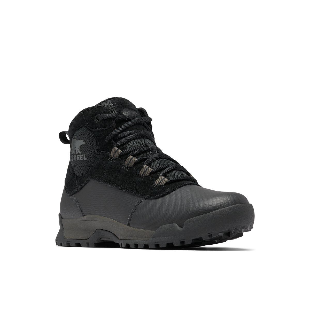SOREL-Buxton_lite-Bottes d'hiver - Semelle tracteur - Noir/Noir