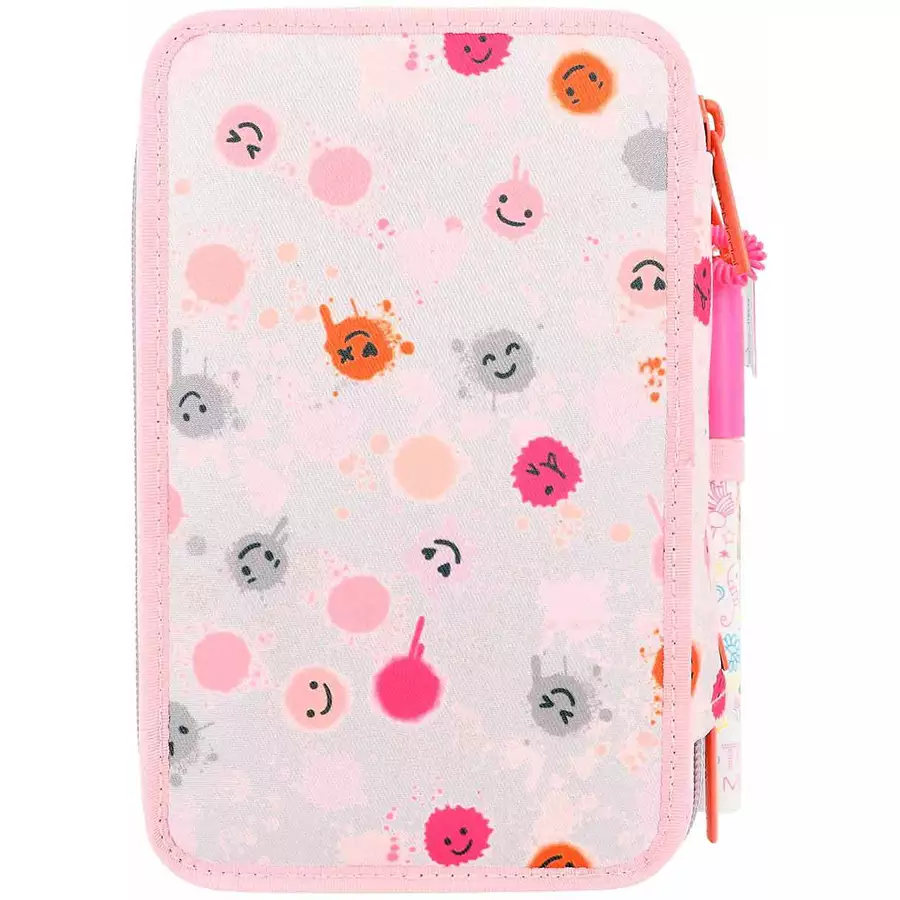 Depesche Federtasche inkl. Stifte TOPModel 21 x 9 x 7 cm pink